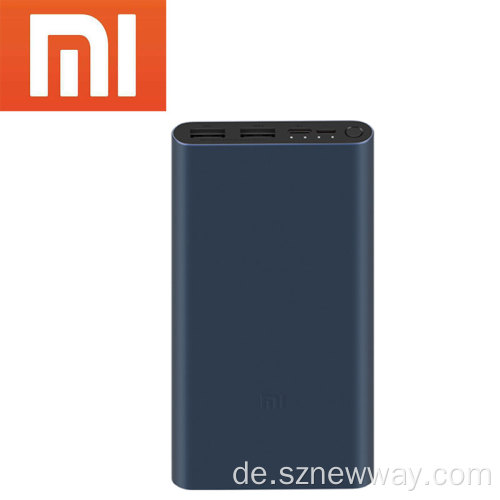 Xiaomi 10000mAh tragbare schnelle Ladung Mi Powerbank 3